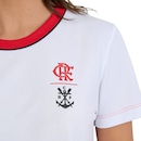 Camiseta Do Flamengo Braziline Chocar Feminina - Foto 3