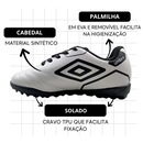 Chuteira Society Infantil Umbro Manchester Jr - Foto 3