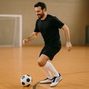 Kit Chuteira Futsal Umbro Manchester + Meião - Adulto - Foto 3