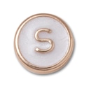 Jibbitz Crocs Letra S Perolizada - Foto 1