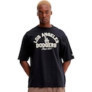 Camiseta New Era Oversized Los Angeles Dodgers Masculina - Foto 1