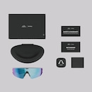 Óculos de Sol Oakley Meta Vanguard Prizm Sapphire Unissex - Foto 6