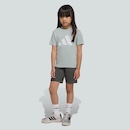 Conjunto adidas Big Logo T Set 160 Infantil - Foto 3