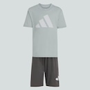 Conjunto adidas Big Logo T Set 160 Infantil - Foto 6