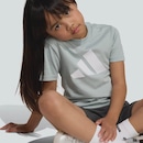 Conjunto adidas Big Logo T Set 160 Infantil - Foto 9