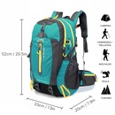Mochila Esportiva Gold Sports Dobrável Premium Keep Walking A Prova de Água 40 LTS - Foto 2