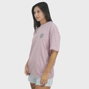 Camiseta Volcom Stones Throw Pink Feminina - Foto 3