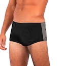 Sunga Mormaii Slip Preta Side Panel Masculina - Foto 3