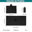 Capa Esportiva Gold Sports Ultra ProTérmico Com Capuz 3X1 Anti Chuva-Caminhadas-Acampamento - Foto 2