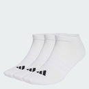 Meia Cano Baixo com Amortecimento adidas Essentials Unissex - 3 Pares - Foto 2