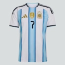 Camisa Argentina Home 26/27 7 R. De Paul Adidas Masculina - Foto 2