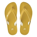 Chinelo Kenner Pro Pvc Curcuma Masculino Amarelo - Foto 1