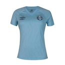 Camisa Grêmio Of.2 2025 Torcedora Umbro Feminina - Foto 1