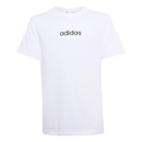 Camiseta adidas Logo Linear 160 Infantil - Foto 1