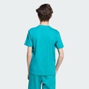 Camiseta adidas Logo Linear 160 Infantil - Foto 3