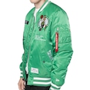 Jaqueta Bomber Boston Celtics NBA x Alpha Industries New Era Masculino - Foto 2