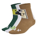 Kit 3 Pares de Meias adidas Minecraft Unissex - Foto 1