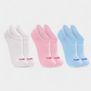 Meia Cano Curto Hoahi Invisível - 3 pares - Unissex - Foto 3