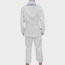 Kimono Jiu Jitsu Shiroi Inter Trançado Adulto - Foto 3