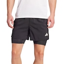 Bermuda adidas 2 em 1 Own the Run Masculino - Foto 1