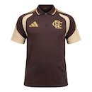 Camisa Polo Do Flamengo Concentração 2026/27 adidas Masculina - Foto 1