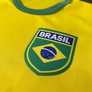 Camisa Brasil Uniforme 1 Torcedor Olden Sports Infantil - Foto 4