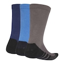 Kit 3 Pares De Meias adidas Cano Médio Performance Unissex - Foto 2