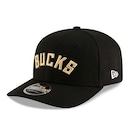 Boné New Era 9Seventy Strtch Snap Milwaukee Bucks NBA Masculino - Foto 1