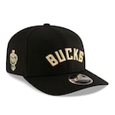 Boné New Era 9Seventy Strtch Snap Milwaukee Bucks NBA Masculino - Foto 6
