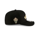 Boné New Era 9Seventy Strtch Snap Milwaukee Bucks NBA Masculino - Foto 7