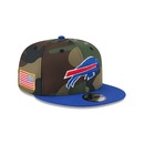 Boné New Era 9Fifty Buffalo Bills NFL Salute Service 2025 Masculino - Foto 3