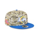 Boné New Era 9Fifty Los Angeles Rams NFL Salute Service 2025 Masculino - Foto 7