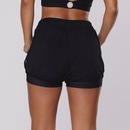 Shorts de Corrida Orbis Fitness Mini Textura Agatha - Feminino - Foto 3