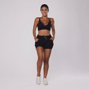 Shorts de Corrida Orbis Fitness Mini Textura Agatha - Feminino - Foto 4