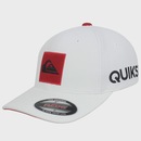 Boné Quiksilver Emb Square White Importado Masculino - Foto 1