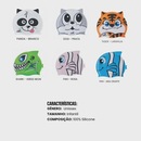 Touca de Natação Hammerhead Animal Tigre Infantil - Foto 3