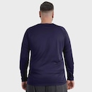 Camisa Térmica Poker Skin Big Size Manga Longa Masculina - Foto 2