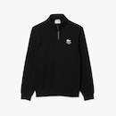 Blusão Moletom Lacoste Unissex Gola Alta – Design Estampado e Conforto Premium - Foto 1