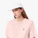 Camiseta de Algodão com Caimento Relaxado Lacoste Feminina - Foto 2
