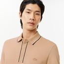 Camiseta Polo Paris em Piqué com Elastano e Carcela Oculta Lacoste Masculina - Foto 2