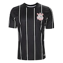 Camisa do Corinthians Fitness Listrada Plus Size Coimbra - Masculina - Foto 1