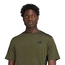 Camiseta adidas Train Essentials 3 Listras Masculina - Foto 3