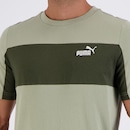 Camiseta Puma Ess Block Tee Masculina - Foto 5