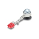 Jibbitz Crocs Gota de Prata - Foto 2