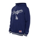 Blusão de Moletom New Era Canguru Fechado Los Angeles Dodgers MLB Masculino - Foto 1