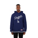 Blusão de Moletom New Era Canguru Fechado Los Angeles Dodgers MLB Masculino - Foto 2