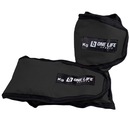 Par de Caneleira Tornozeleira Profissional 2kg - Foto 3