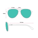 Óculos de Sol Goodr - Kitty Hawkers Ray Blockers - Foto 6