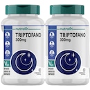 Kit 2X Triptofano 300mg - 60 Comprimidos - Nutralin - Foto 1