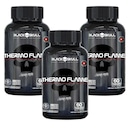 Kit 3x Thermo Flame Hardcore Termogênico - 60 Tablets - Black Skull - Foto 1